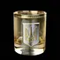 Набір для віскі Тризуб Люкс Boss Crystal (срібло, золото, кришталь) Фото 2